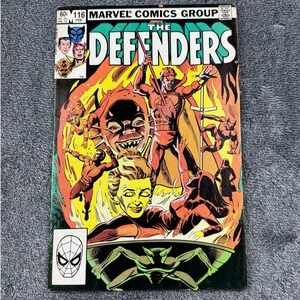 Marvel Comics‎ The Defenders #116 Feb 1983 Bronze Age Daimon Hellstrom Valkyrie